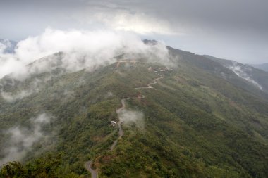 Dağ manzarası Myanmar