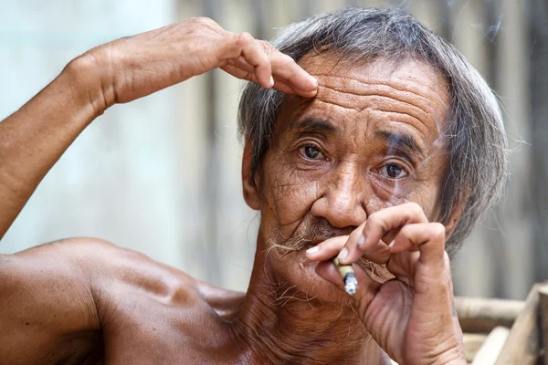 Rua Vida na cidade de Yangon — Fotografia de Stock