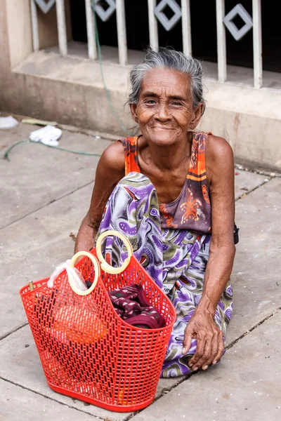 Street Life en la ciudad de Yangon — Foto de Stock