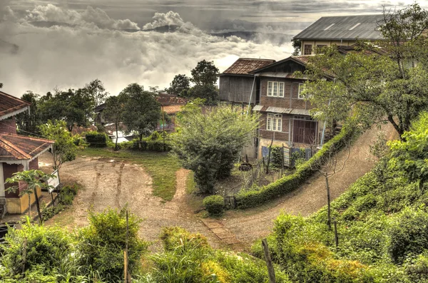 Falam stad in Myanmar — Stockfoto