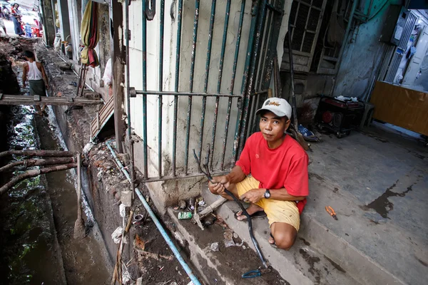 La vie de rue à Yangon — Photo