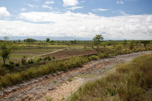 Травянистые равнины Мьянмы — стоковое фото