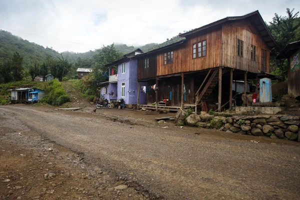 Myanmar küçük köy — Stok fotoğraf