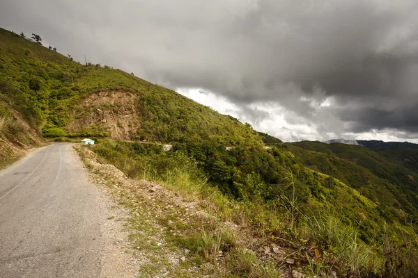 Paesaggio montano in Myanmar — Foto Stock