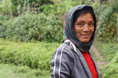 Yerel kadın Myanmar