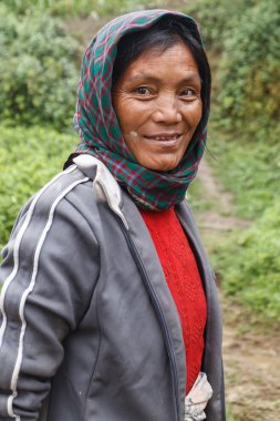 Yerel kadın Myanmar
