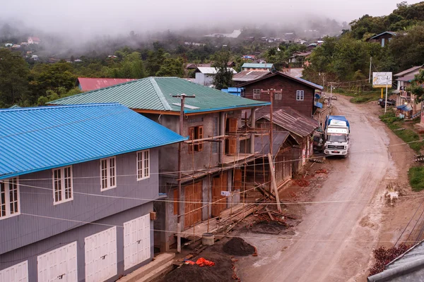 Tedim Town in Myanmar — Stockfoto