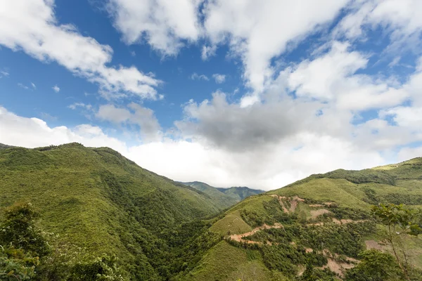 Onverharde weg in Myanmar — Stockfoto