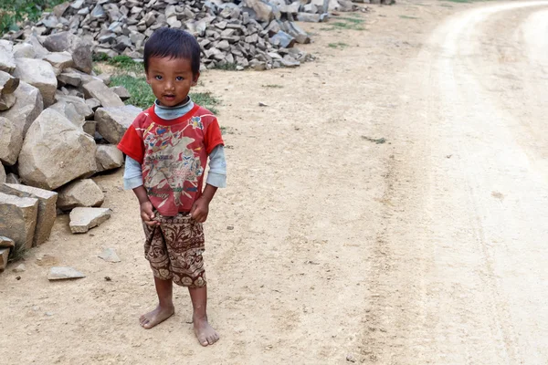 Місцеві дитина в М'янмі — стокове фото