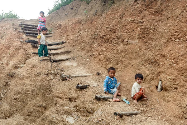 Local Children in Myanmar — Stock Photo, Image