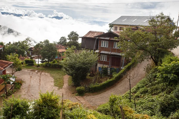 Falam stad in Myanmar — Stockfoto