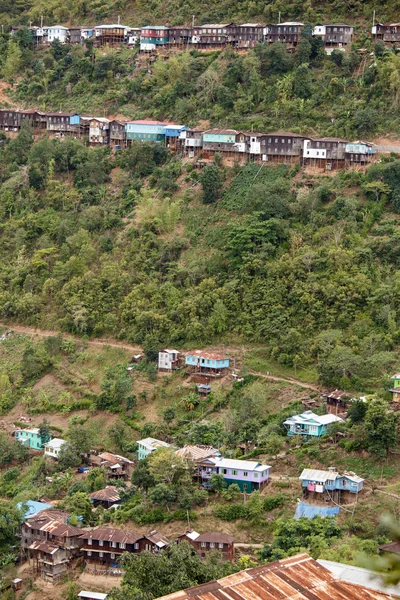 Falam stad i Myanmar — Stockfoto