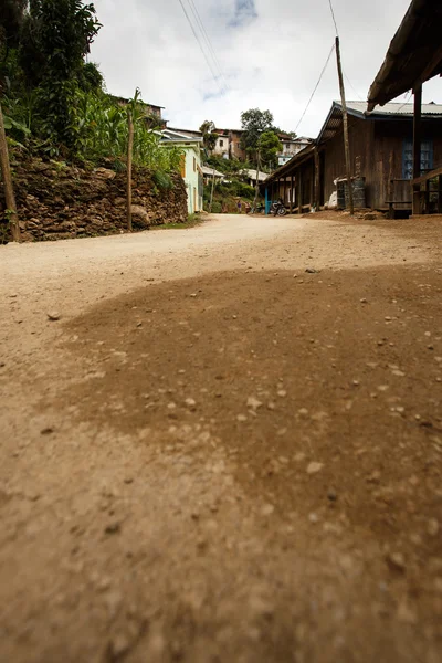 Falam town in Myanmar — Stock Photo, Image