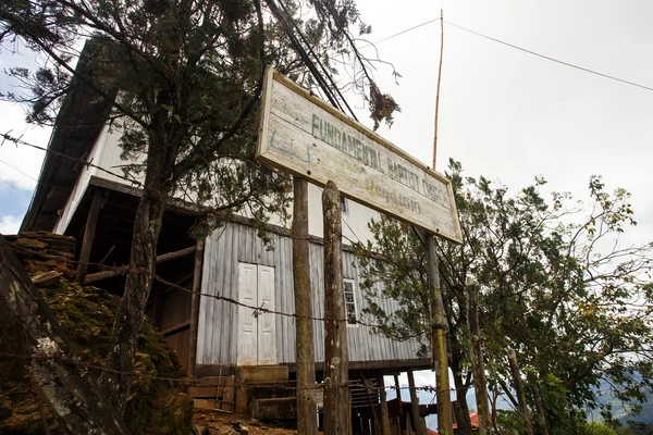 Iglesia en Falam Town — Foto de Stock