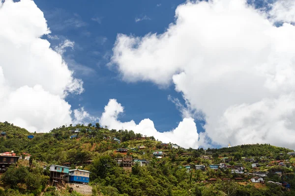 Falam town in Myanmar — Stock Photo, Image