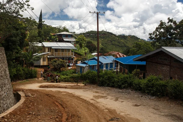 Falam stadt in myanmar — Stockfoto