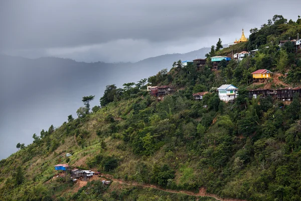 Falam cidade em Myanmar — Fotografia de Stock