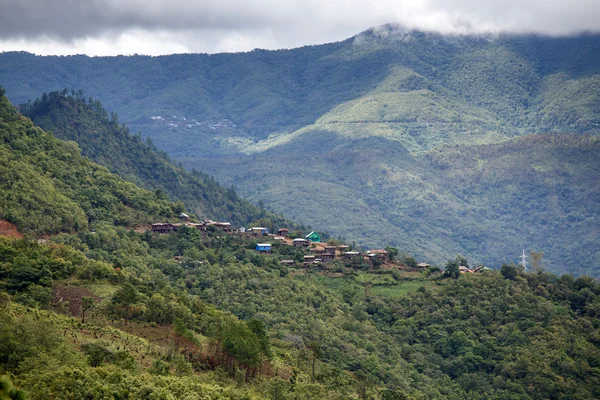 Paisagem natural em Myanmar — Fotografia de Stock