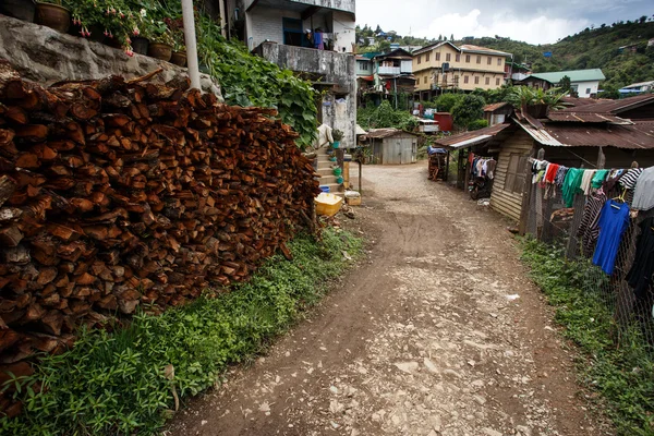 Falam stad i Myanmar — Stockfoto