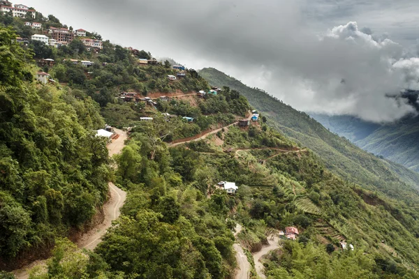 Falam stad i Myanmar — Stockfoto