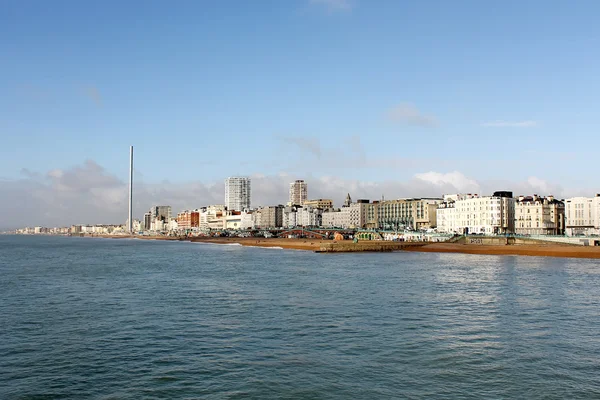 Marine landscape with Brighton city — Stock Photo, Image