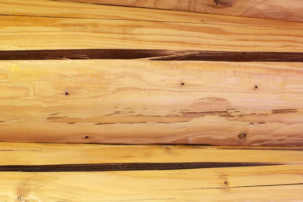 Una pared de la cabina de madera como fondo —  Fotos de Stock