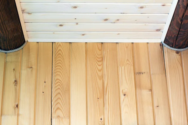 Holz Hintergrund von einer Kiefer — Stockfoto