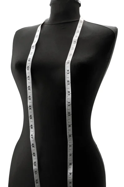 Mannequin with centimeter — Stock Photo, Image