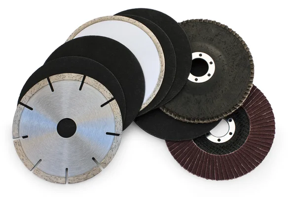 Abrasive flap grinding discs — Stock Photo, Image