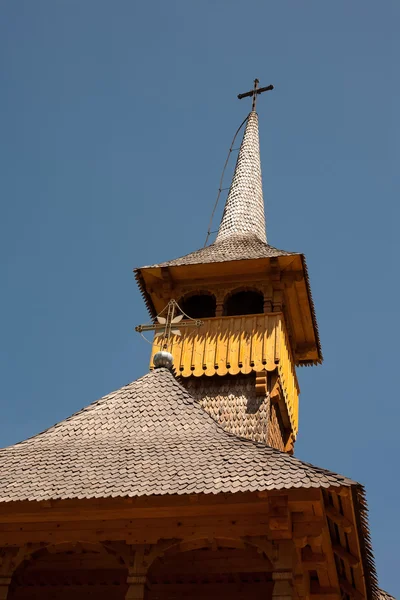Rumuński Kościół drewna — Zdjęcie stockowe