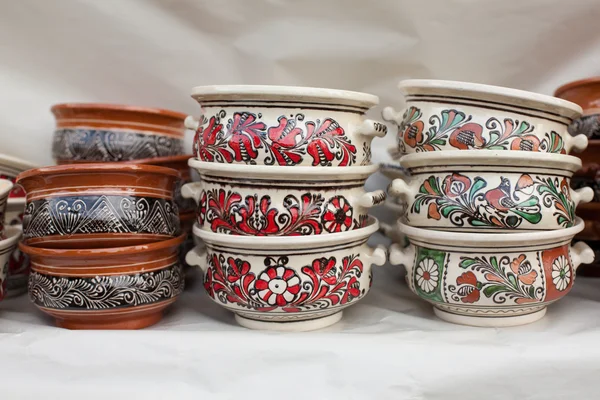 Traditional romanian pottery — Stock Photo, Image