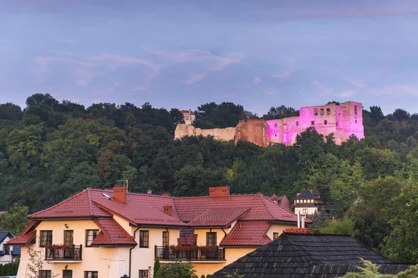 Ruínas do castelo em Kazimierz Dolny, Polônia — Fotografia de Stock