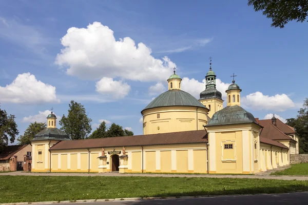 Stoczek Klasztorny church and monastery, Poland — Stock Photo, Image