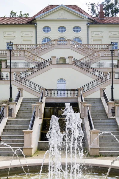 Palácio de Verão do Bispo Ignacy Krasicki em Lidzbark Warminski — Fotografia de Stock