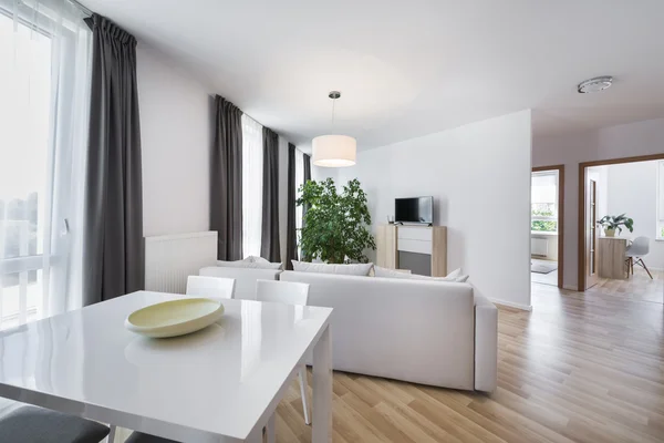 Offener Raum, modernes Interior Design Wohnzimmer — Stockfoto