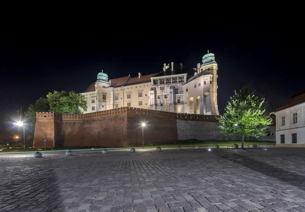 Castillo de Wawel en Cracovia, Polonia — Foto de Stock