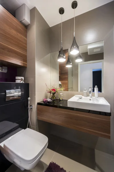 Modern luxury bathroom — Stock Photo, Image