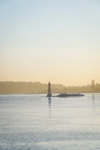 Fyrtårn i Oslo Fjord - Stock-foto