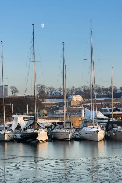 Akershus fästning på vintern — Stockfoto