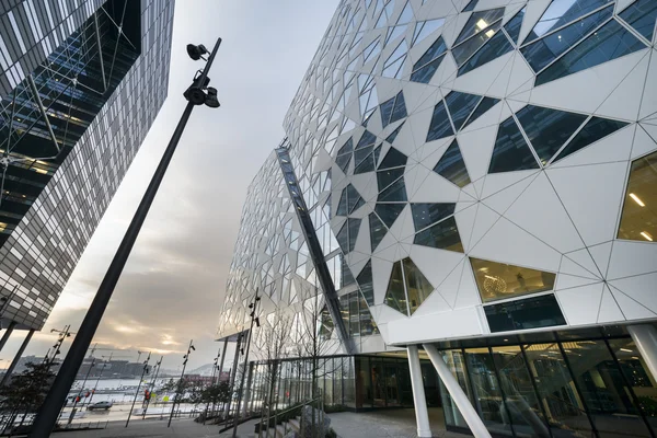 Moderne gebouwen architectuur in Oslo — Stockfoto