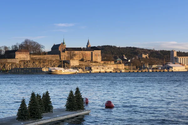 Benteng Akershus di Oslo, Norwegia — Stok Foto