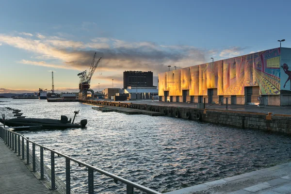 Oslo seaside harbor — Stockfoto