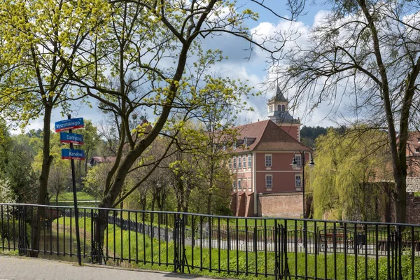 Castillo medieval en Lidzbark — Foto de Stock