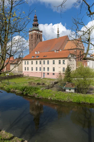 St Peter and Paul church in Lidzbark Warminski — Stock Photo, Image