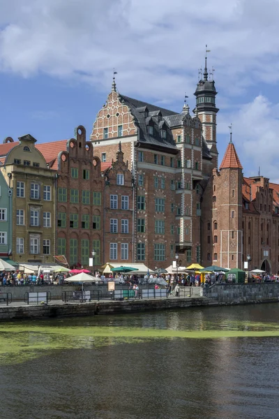 Centro storico di Danzica, Polonia — Foto Stock