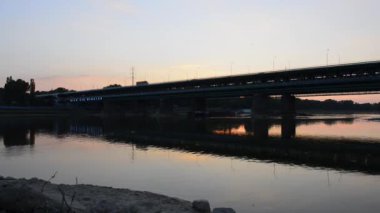 Varşova Bridge'de Gdanski Panoraması