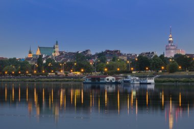 Old Town panorama Varşova 