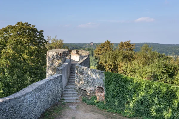 Ruines du château de Bolkow en Pologne — Photo