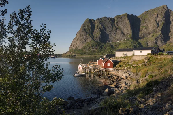 Schilderachtige stad van Reine op de Lofoten Islands ik — Stockfoto