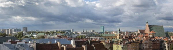 Panorama of Old Town in Warsaw, Poland — Stock Photo, Image